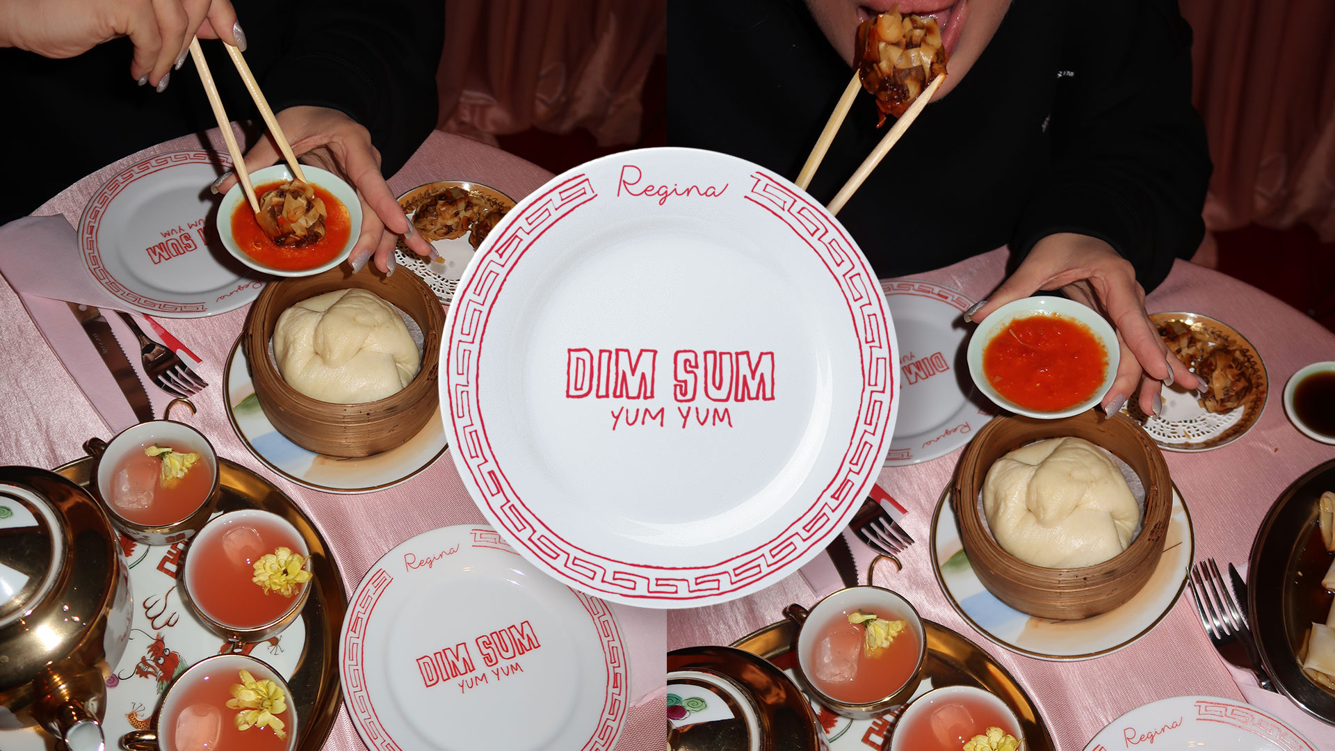 dim sum yum yum whis studio krystian kulesza menu chinese food plate