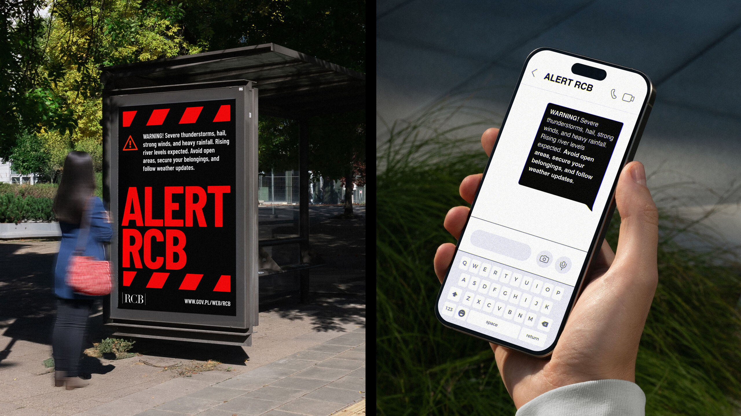 Cityinfo AMS SMART OOH studio whis Krystian Kulesza branding