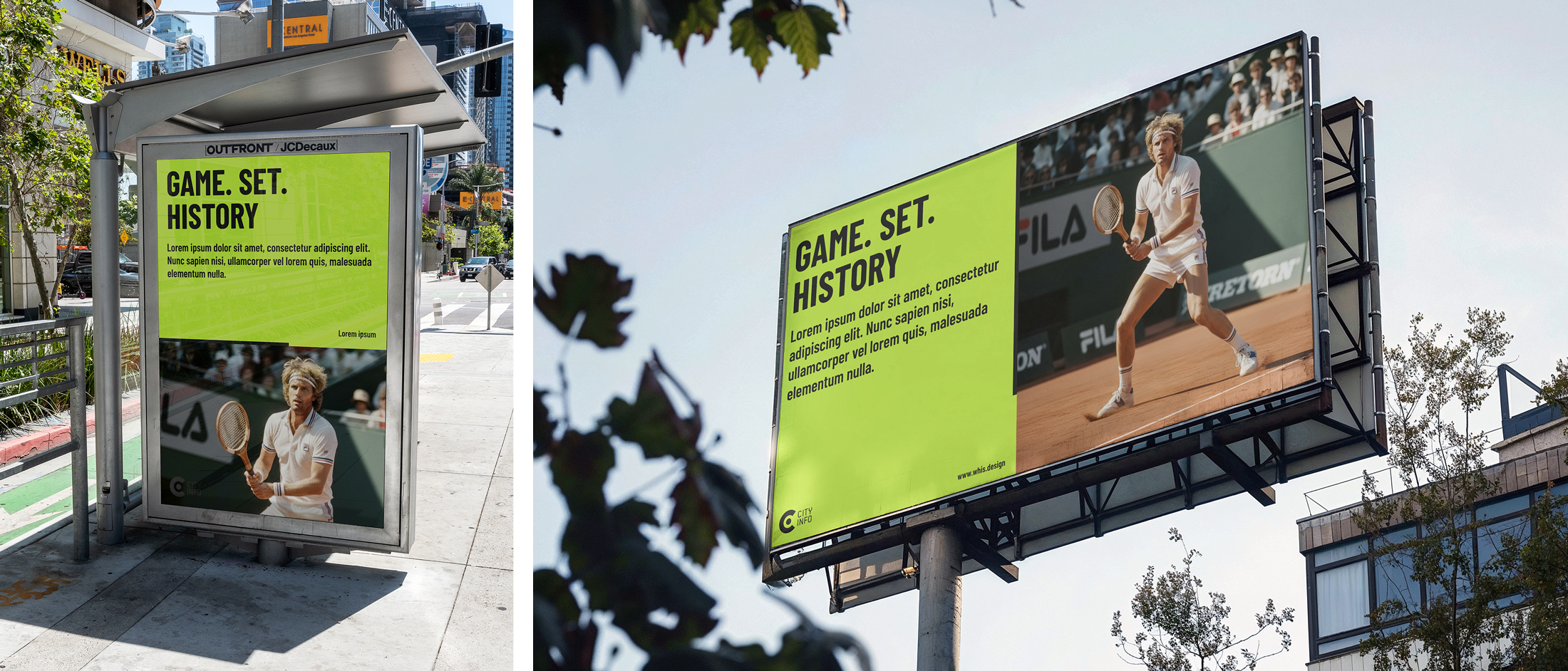 Cityinfo AMS SMART OOH studio whis Krystian Kulesza branding